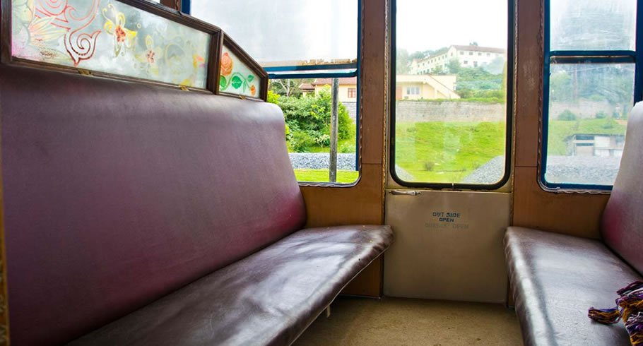 Toy Train First Class seats